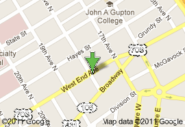 map for music row map for music row